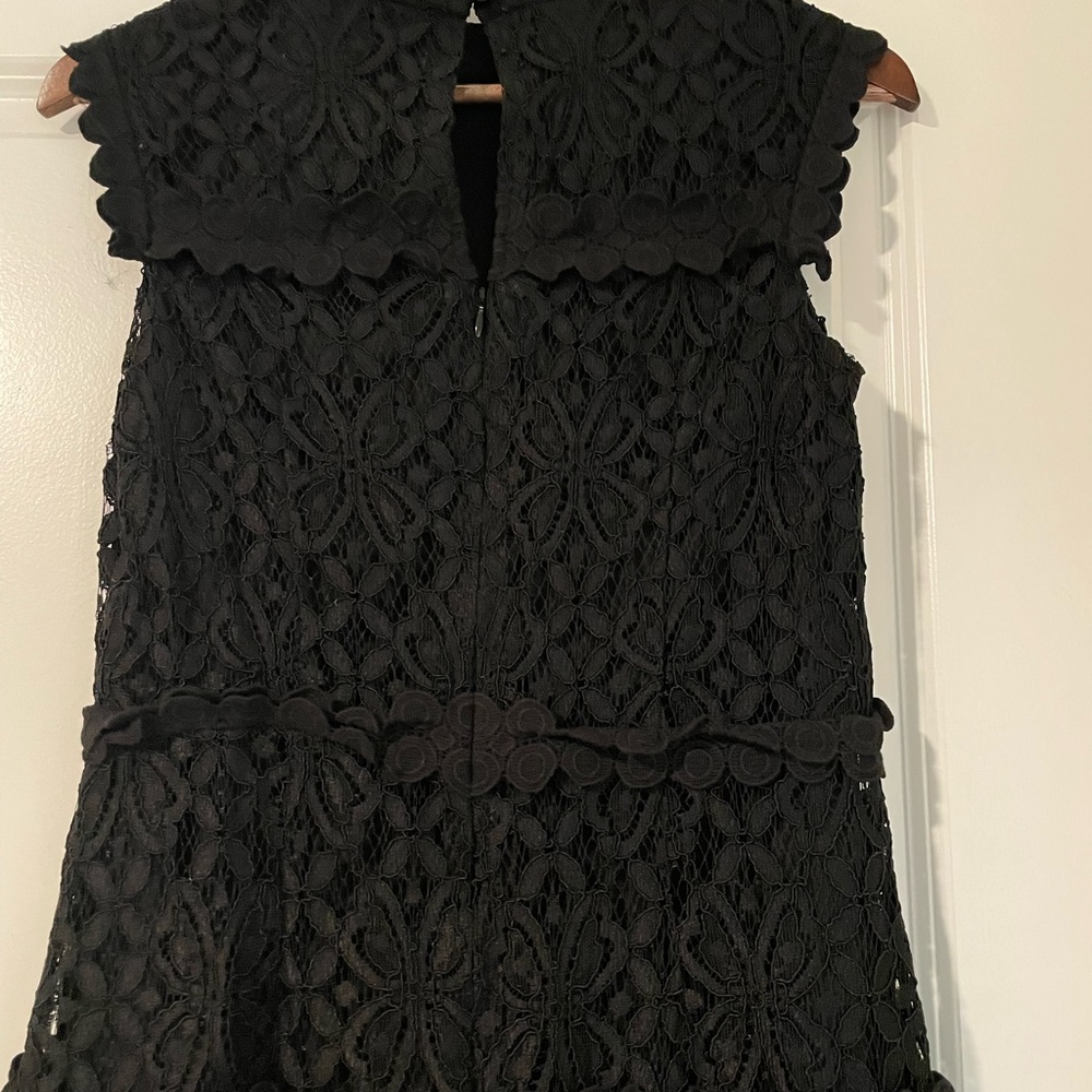 Elegant Black Lace Dress